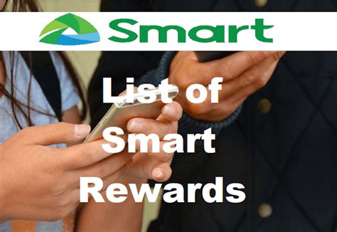 smart rewards redeem list